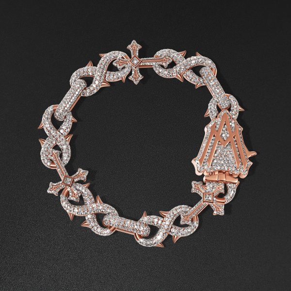 10mm St. Mark Bracelet - Rose