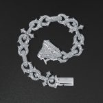 10mm St. Mark Bracelet - White - Image 3