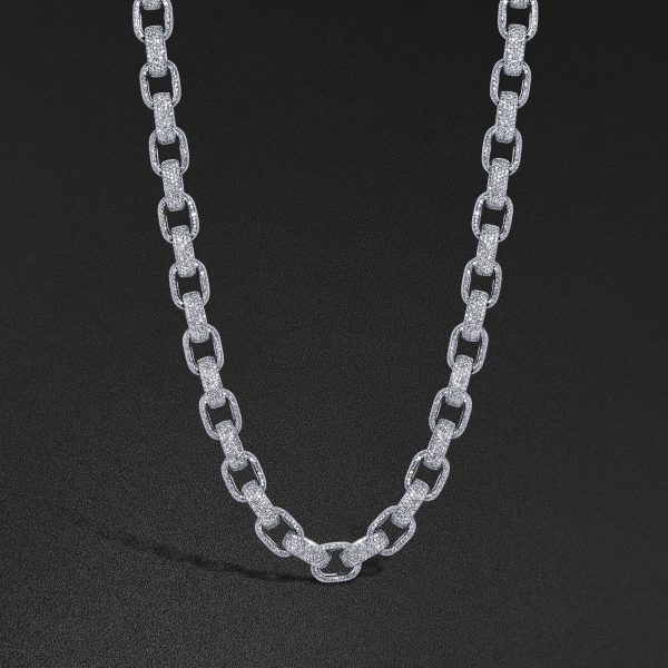 XL Hermes Chain - White