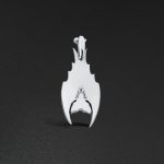 Cave Dweller Pendant - White - Image 2