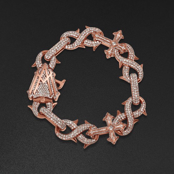 14mm St. Mark Bracelet - Rose