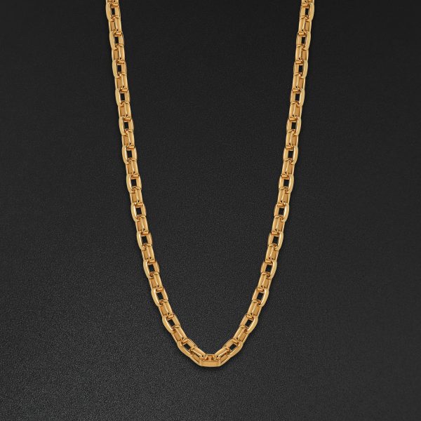 Large Hermes Chain, Plain - Yellow