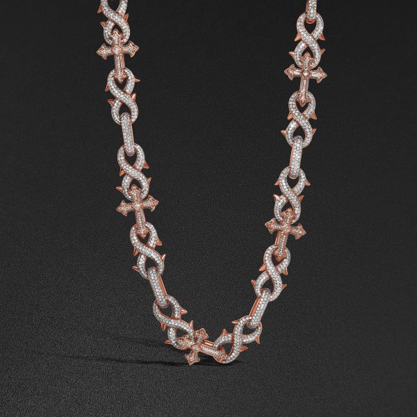 14mm St. Mark Chain - Rose