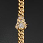 21mm AMNY Cuban Chain, Plain - Yellow - Image 2