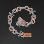 10mm St. Mark Bracelet - Two-Tone - Image 3