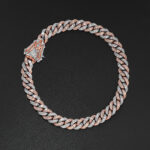 12mm AMNY Cuban Chain - Two-Tone - Image 3