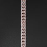 21mm AMNY Cuban Chain - Rose - Image 2