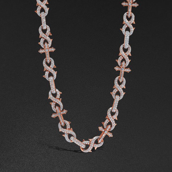 10mm St. Mark Chain - Rose