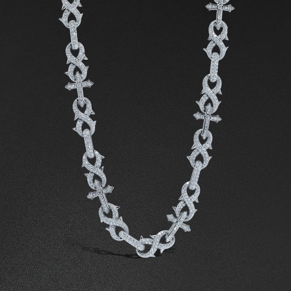 10mm St. Mark Chain - White