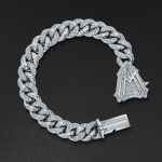 12mm AMNY Cuban Bracelet - Skull Version - Image 4