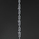 10mm St. Mark Chain, Plain - White - Image 2