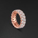 Eternity Ring, Double Row - Rose - Image 2