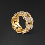 AMNY Classic Cuban Ring - Yellow - Image 2